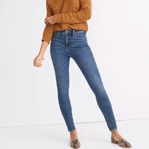 NWT Madewell 10" High-Rise Skinny Jeans Tencel Denim Edition in Size 27